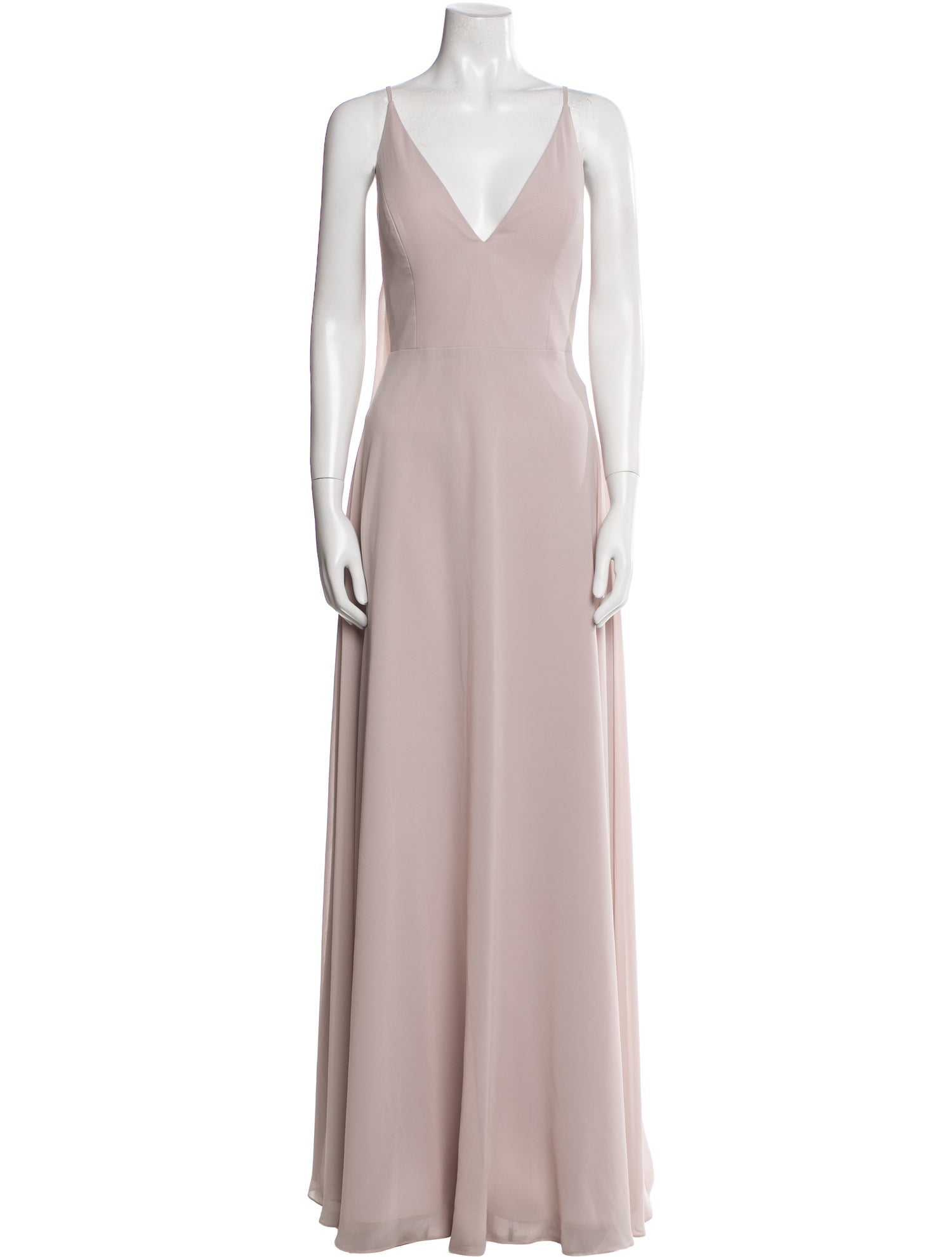 Jenny Yoo V-Neck Long Dress w/ Tags