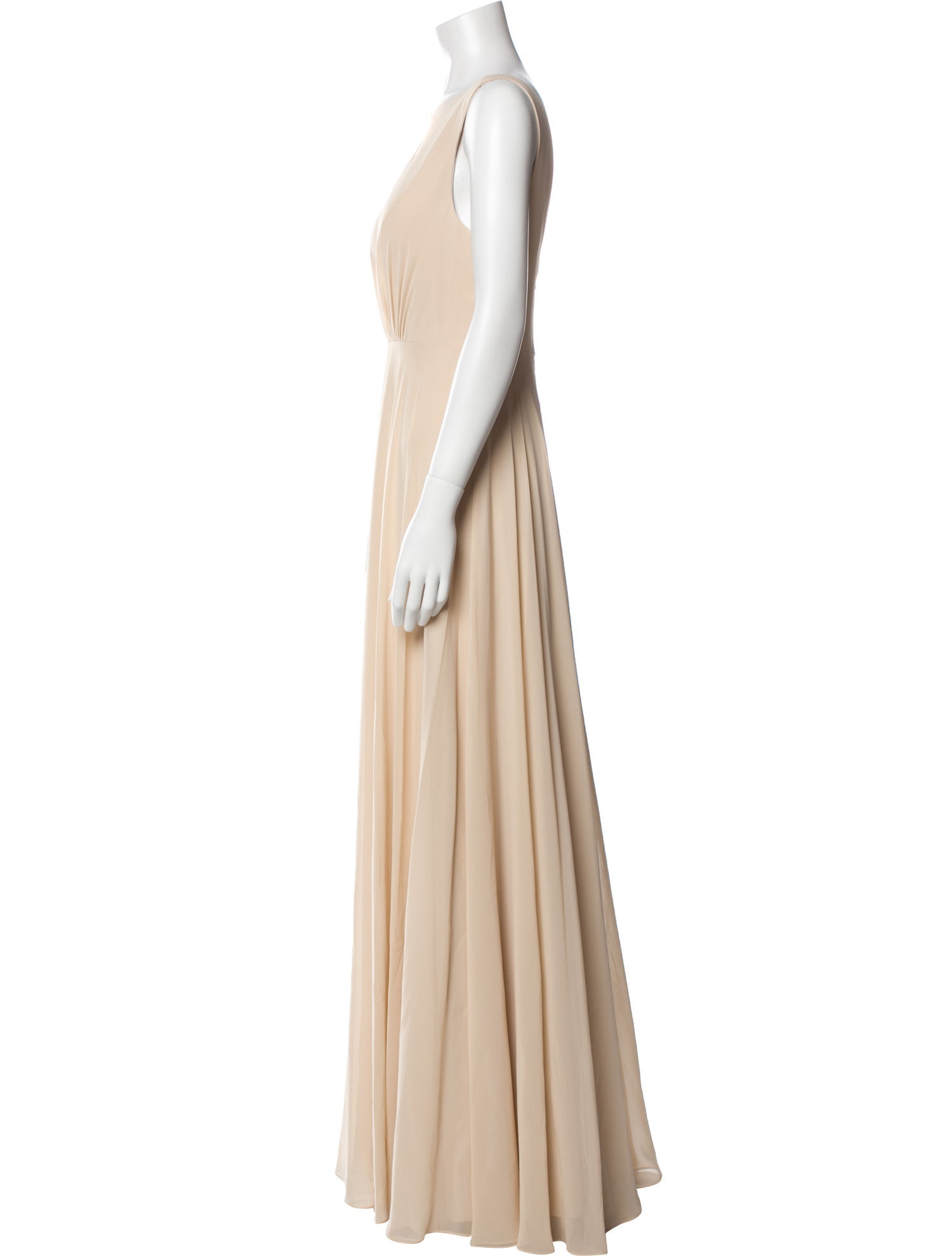 Jenny Yoo V-Neck Long Dress w/ Tags