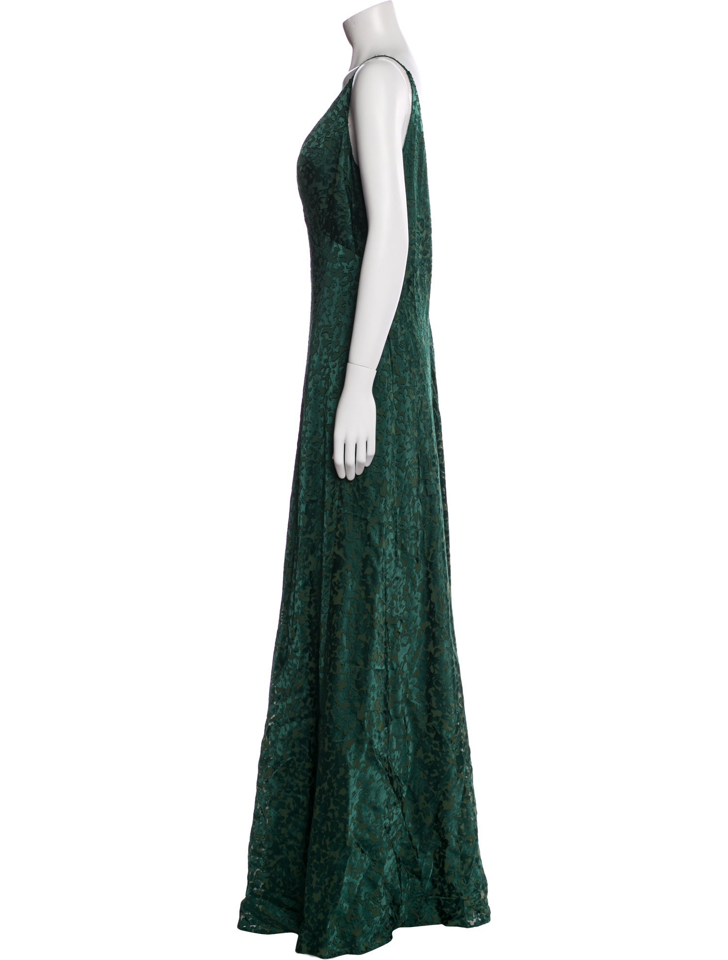 Jenny Yoo Plunge Neckline Long Dress w/ Tags