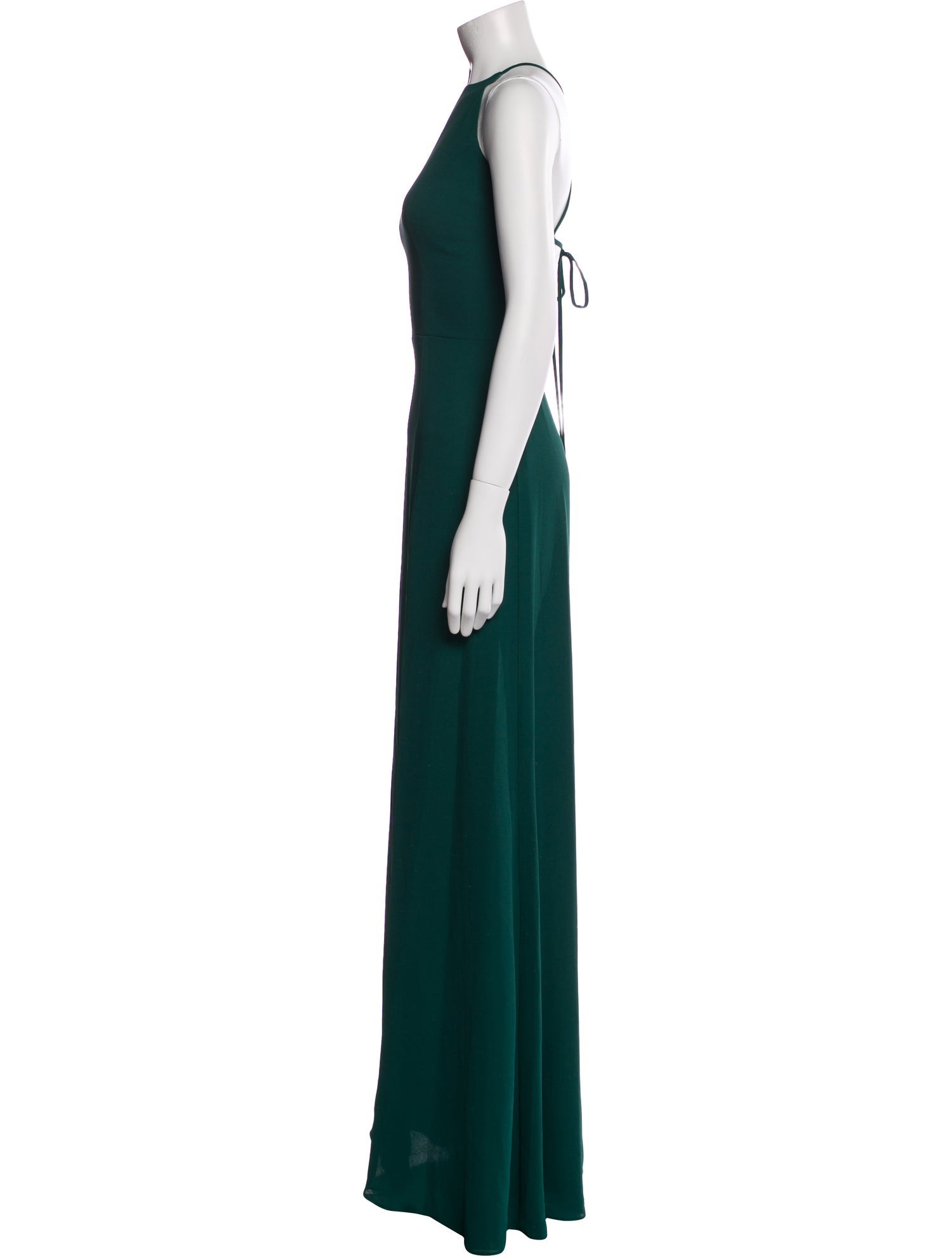 Jenny Yoo Halterneck Long Dress