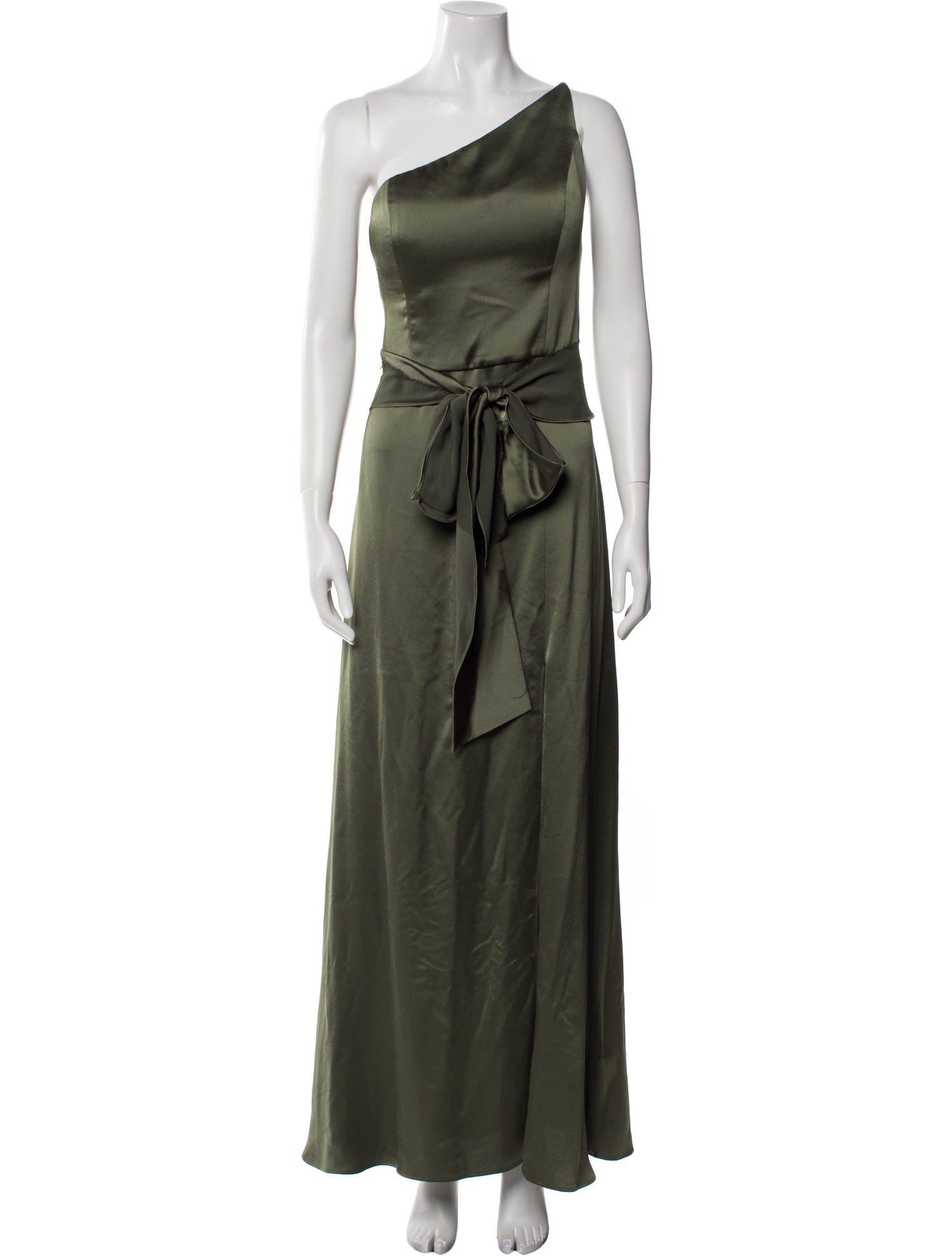 Jenny Yoo One-Shoulder Long Dress