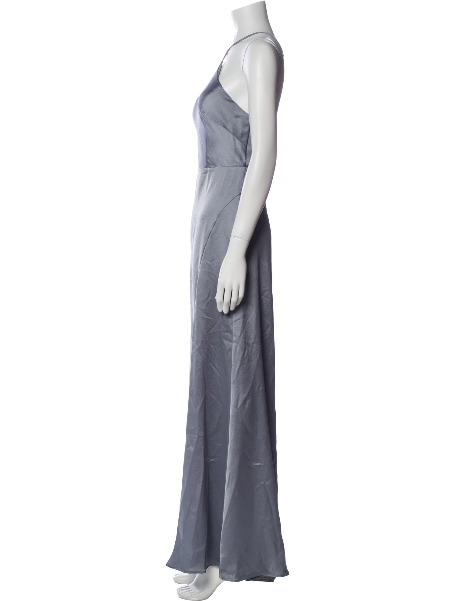 Jenny Yoo Halterneck Long Dress