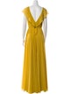 Jenny Yoo V-Neck Long Dress