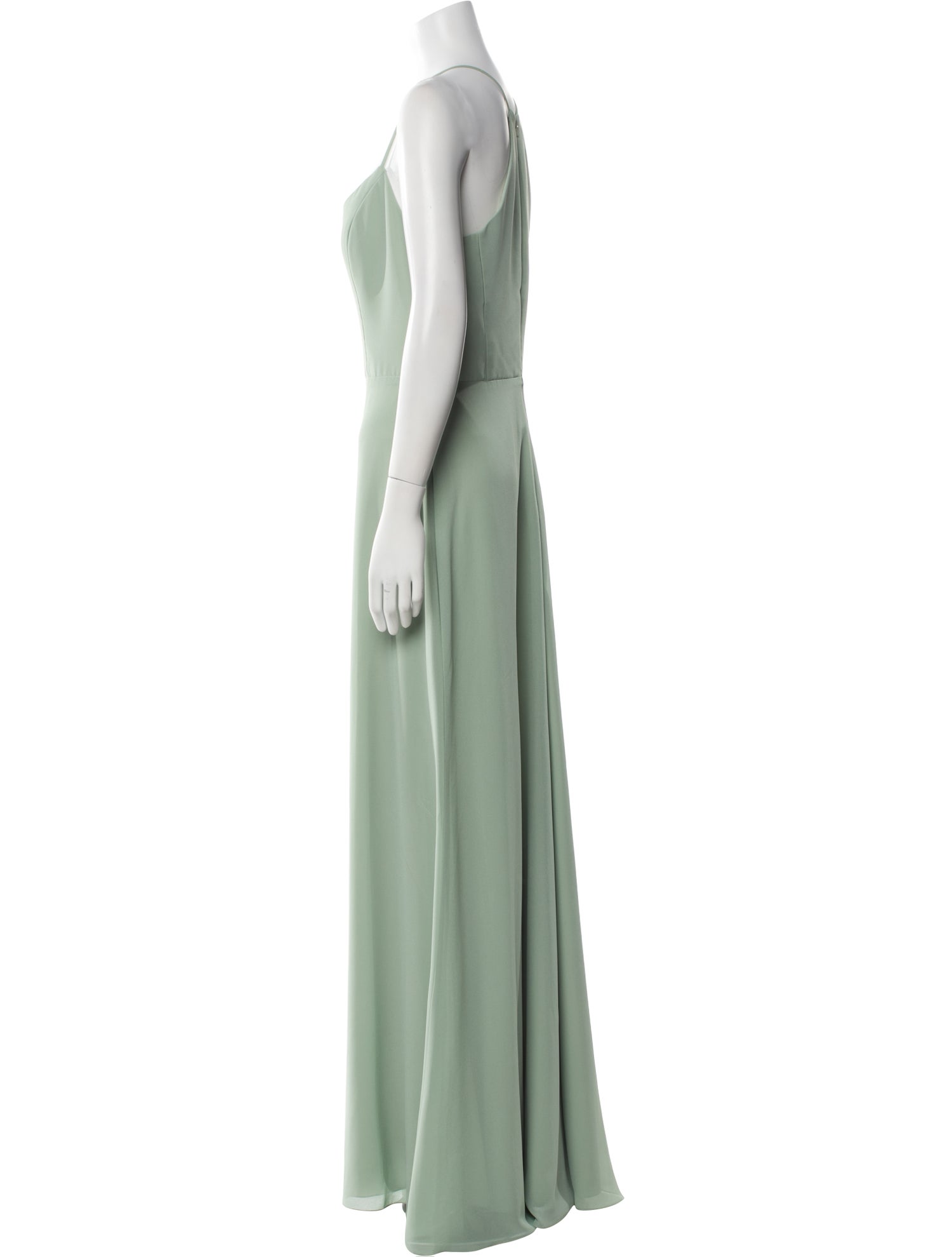 Jenny Yoo Square Neckline Long Dress w/ Tags