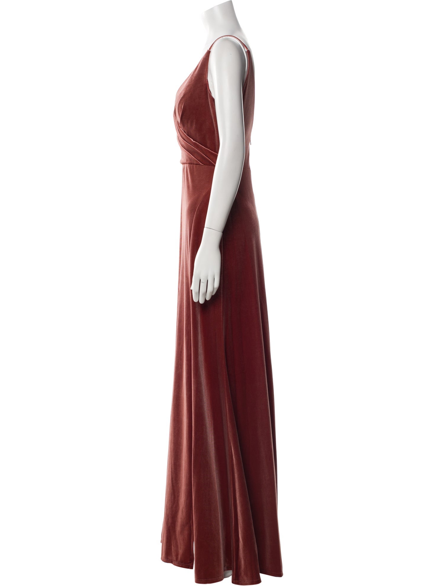 Jenny Yoo V-Neck Long Dress w/ Tags