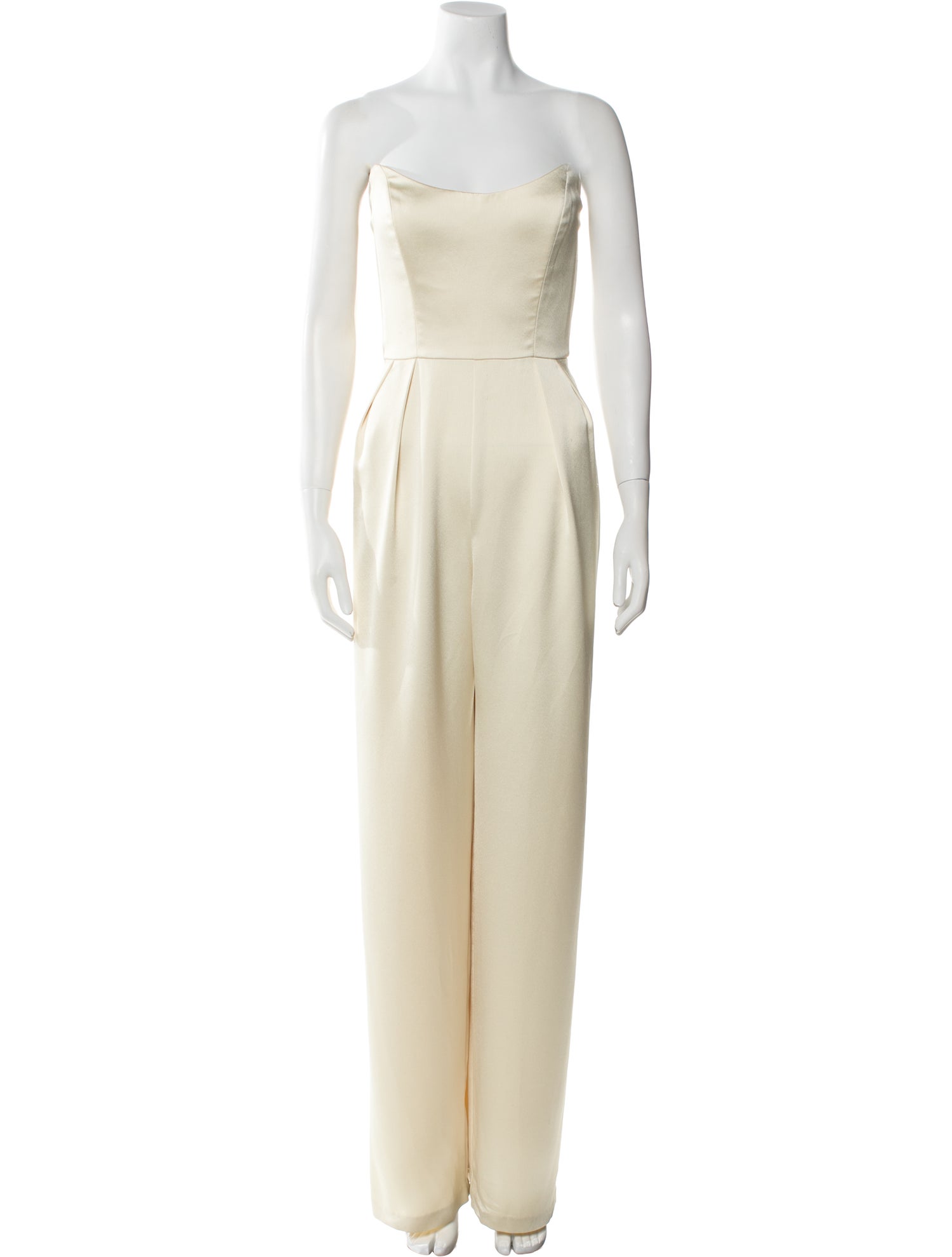 Jenny Yoo Strapless Jumpsuit