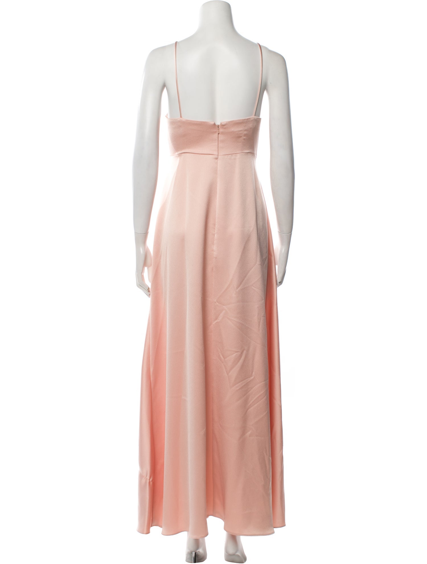 Jenny Yoo Cowl Neck Long Dress