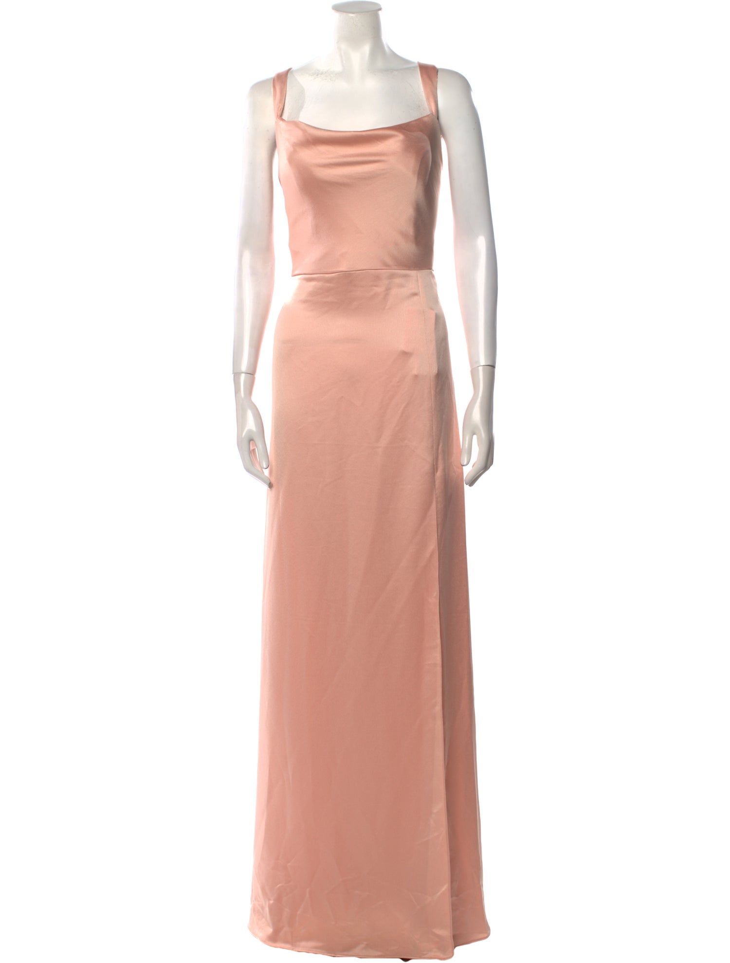 Jenny Yoo Square Neckline Long Dress w/ Tags