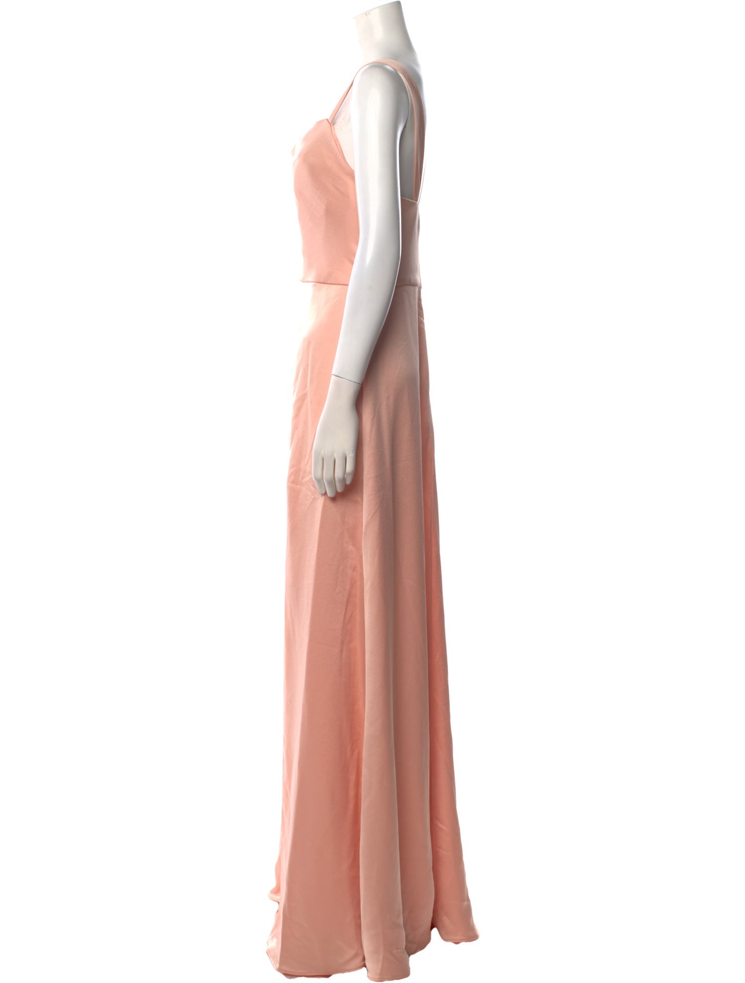 Jenny Yoo Square Neckline Long Dress w/ Tags