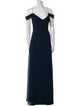 Jenny Yoo V-Neck Long Dress