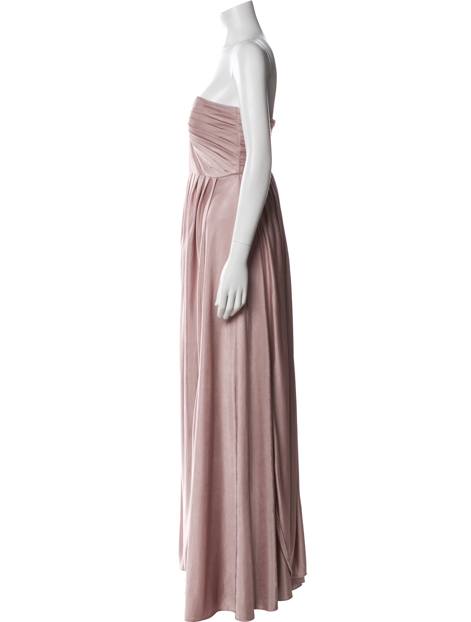 Jenny Yoo Strapless Long Dress