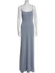 Jenny Yoo Square Neckline Long Dress