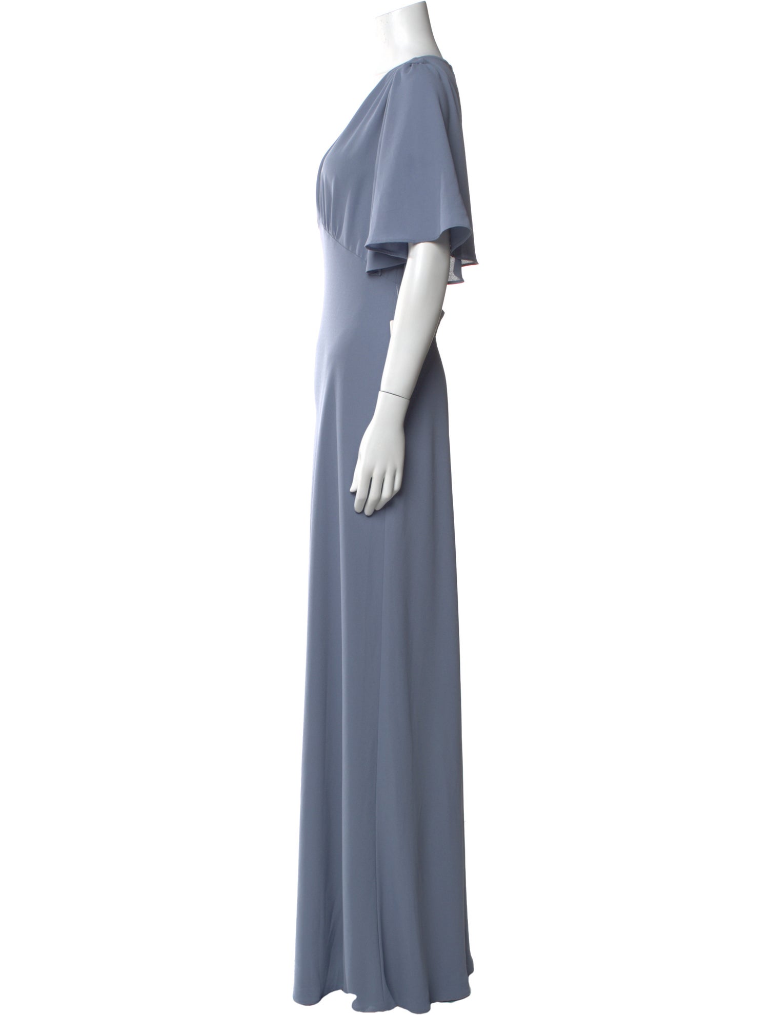 Jenny Yoo V-Neck Long Dress w/ Tags