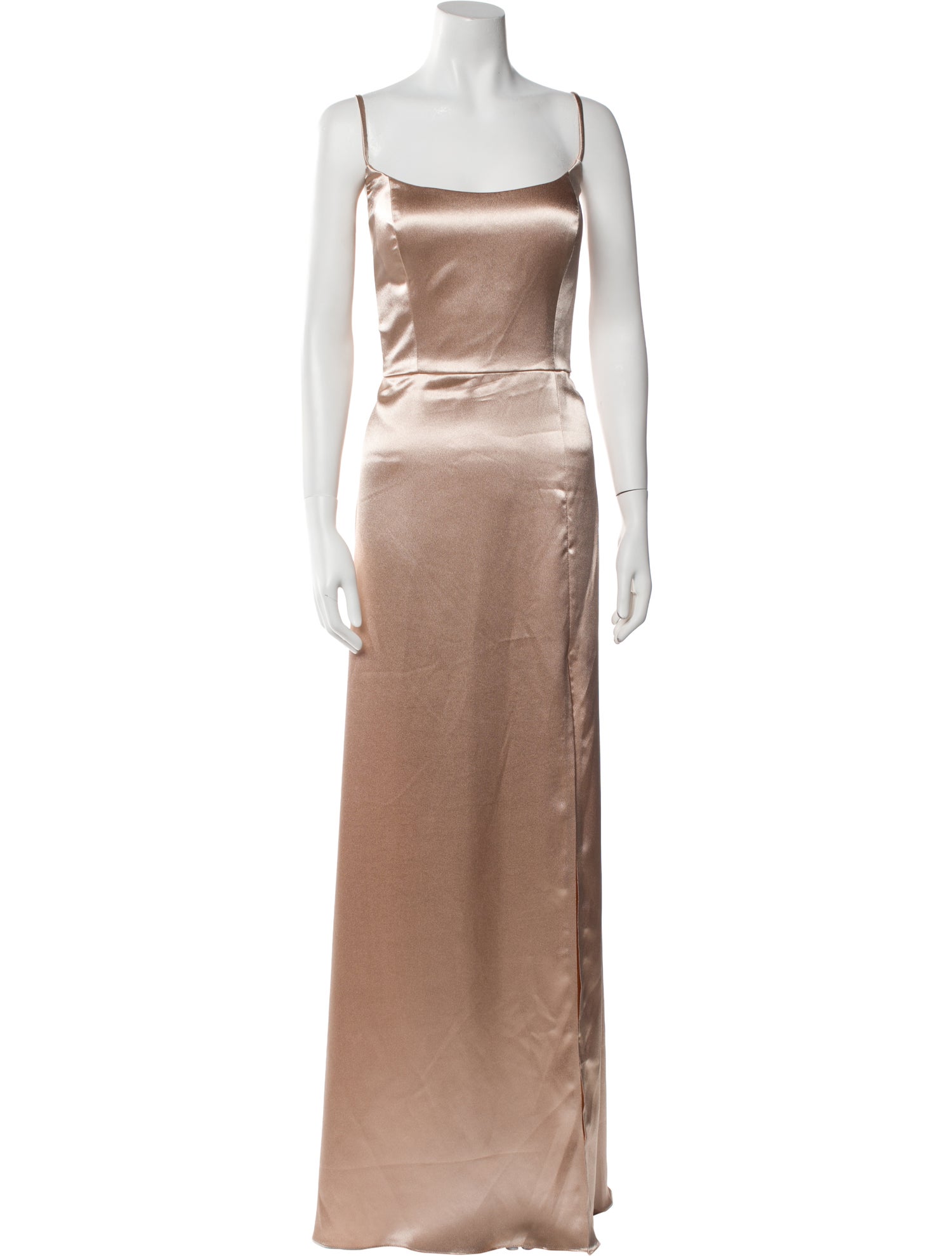 Jenny Yoo Satin Long Dress w/ Tags
