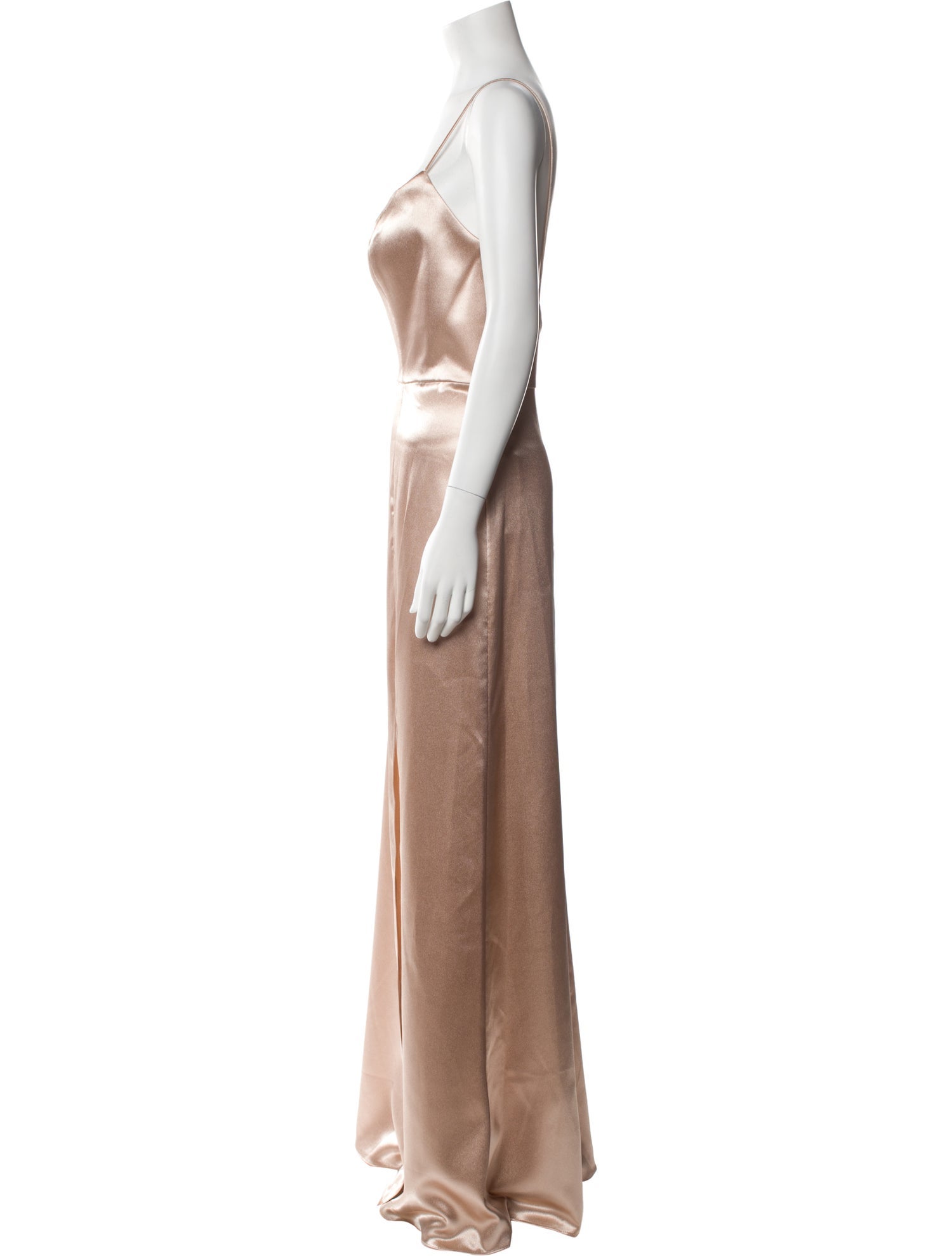 Jenny Yoo Satin Long Dress w/ Tags