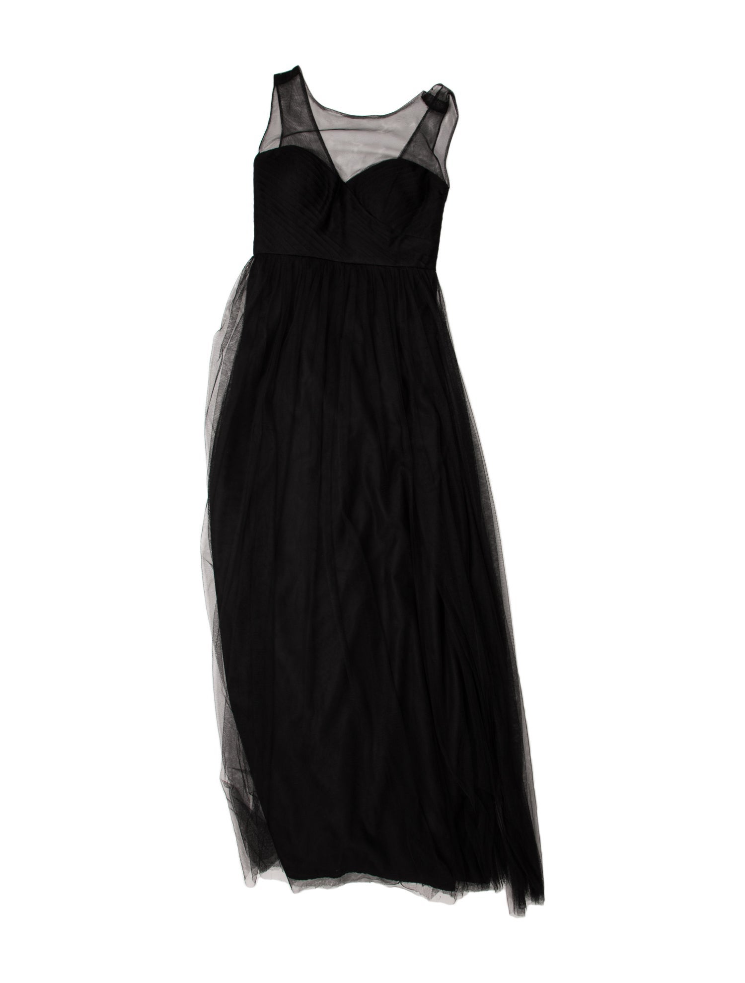 Jenny Yoo V-Neck Long Dress