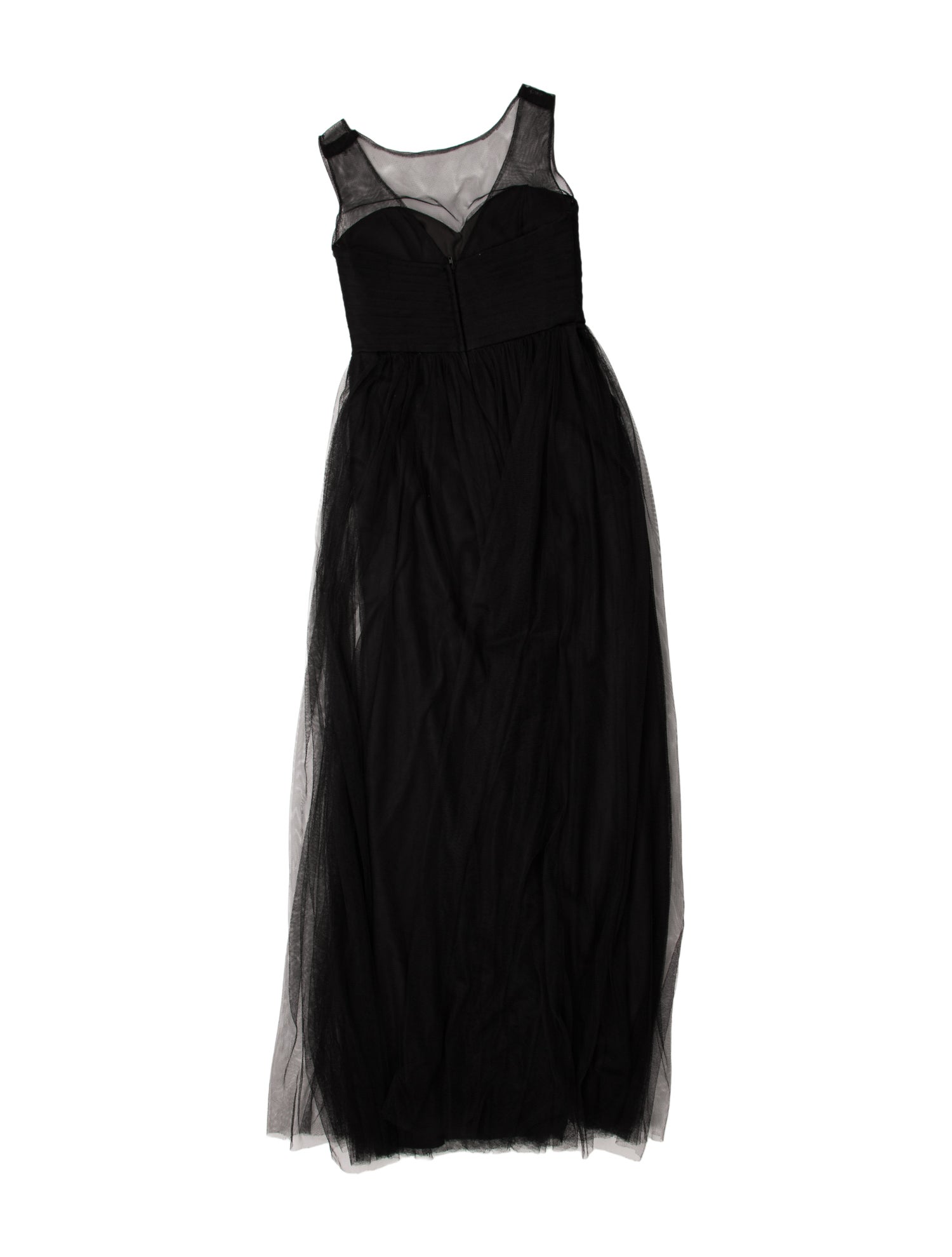 Jenny Yoo V-Neck Long Dress