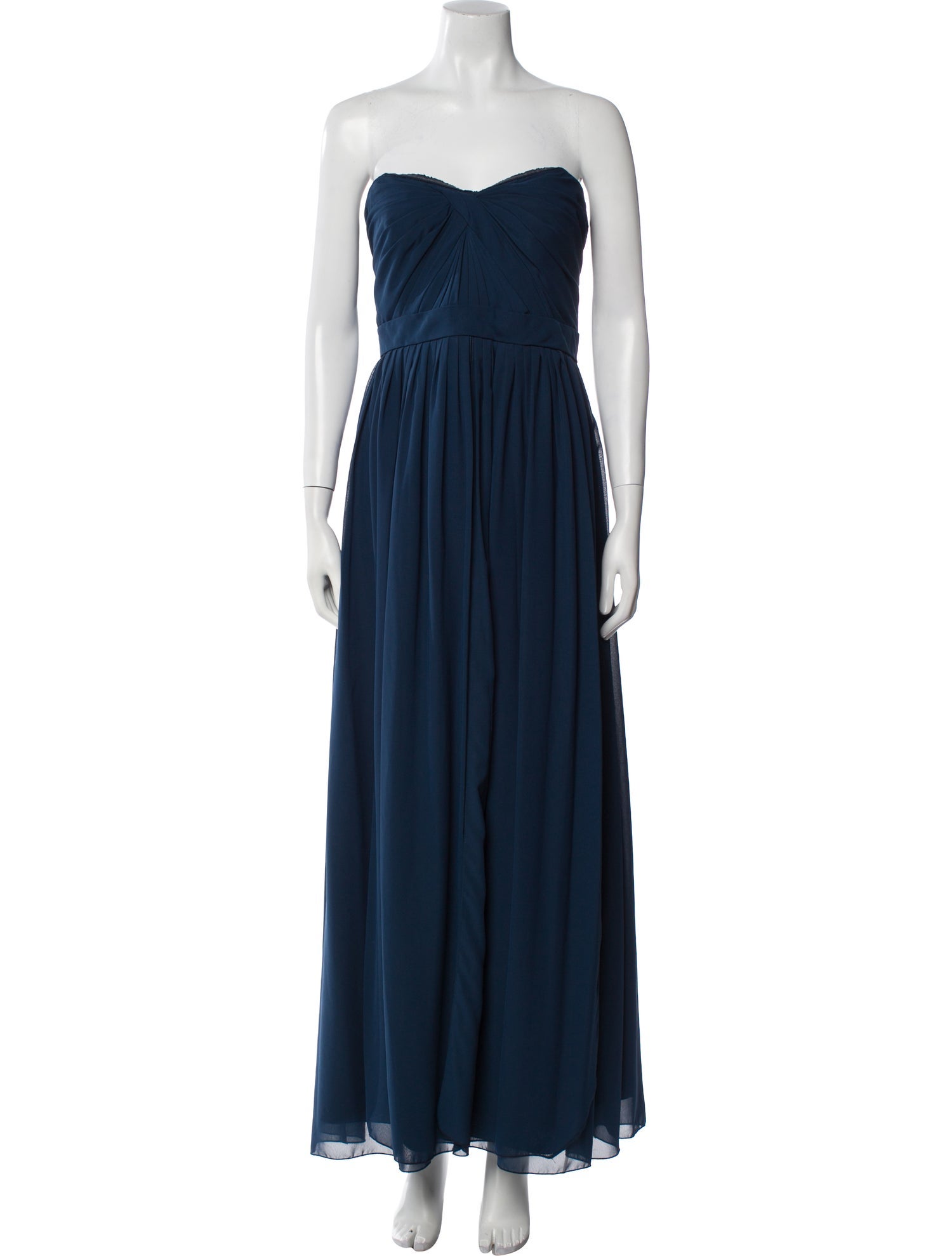 Jenny Yoo Strapless Long Dress