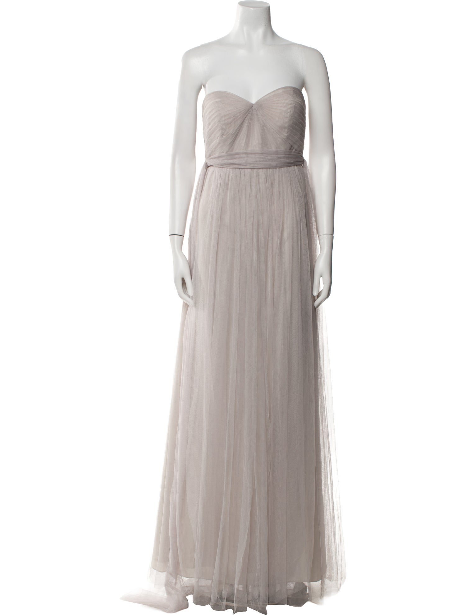 Jenny Yoo Strapless Long Dress