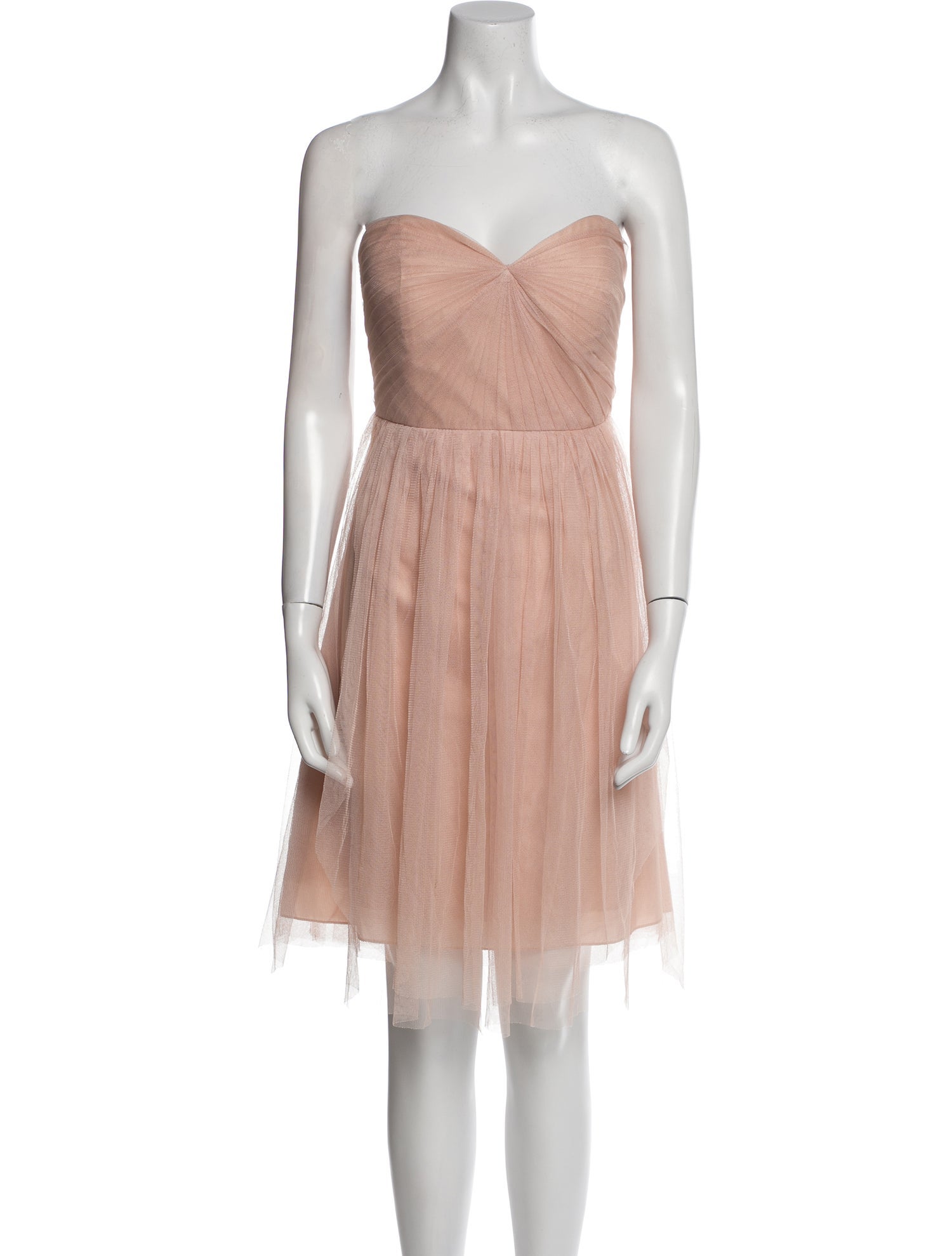 Jenny Yoo Strapless Mini Dress