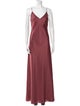 Jenny Yoo V-Neck Long Dress