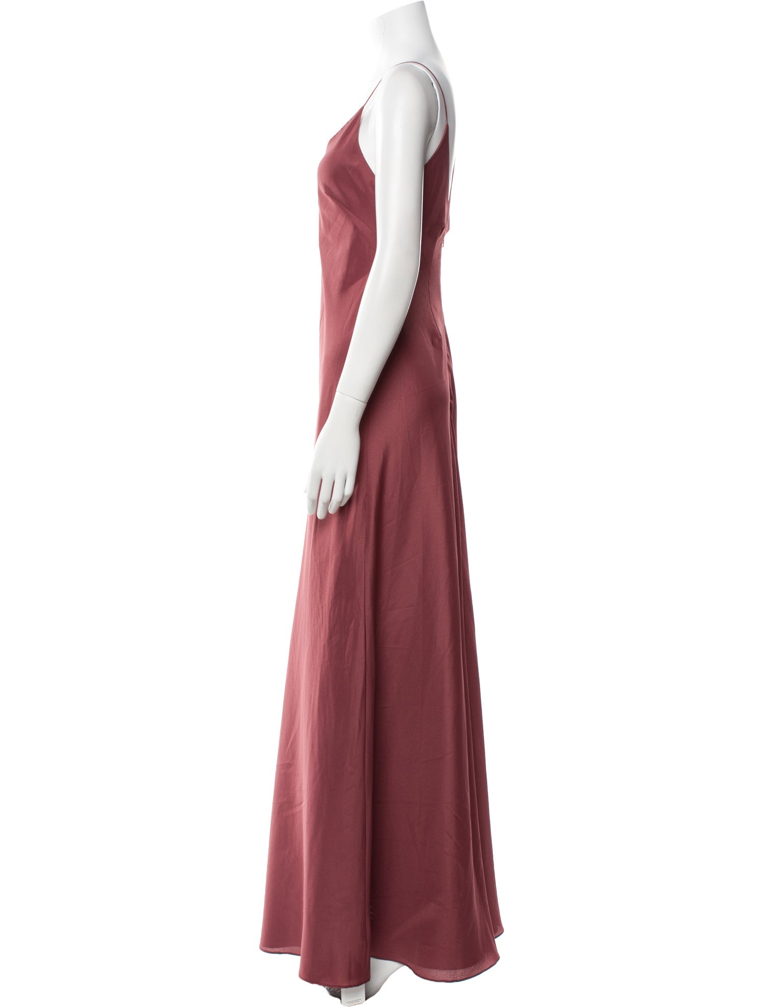 Jenny Yoo V-Neck Long Dress