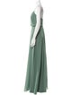 Jenny Yoo V-Neck Long Dress