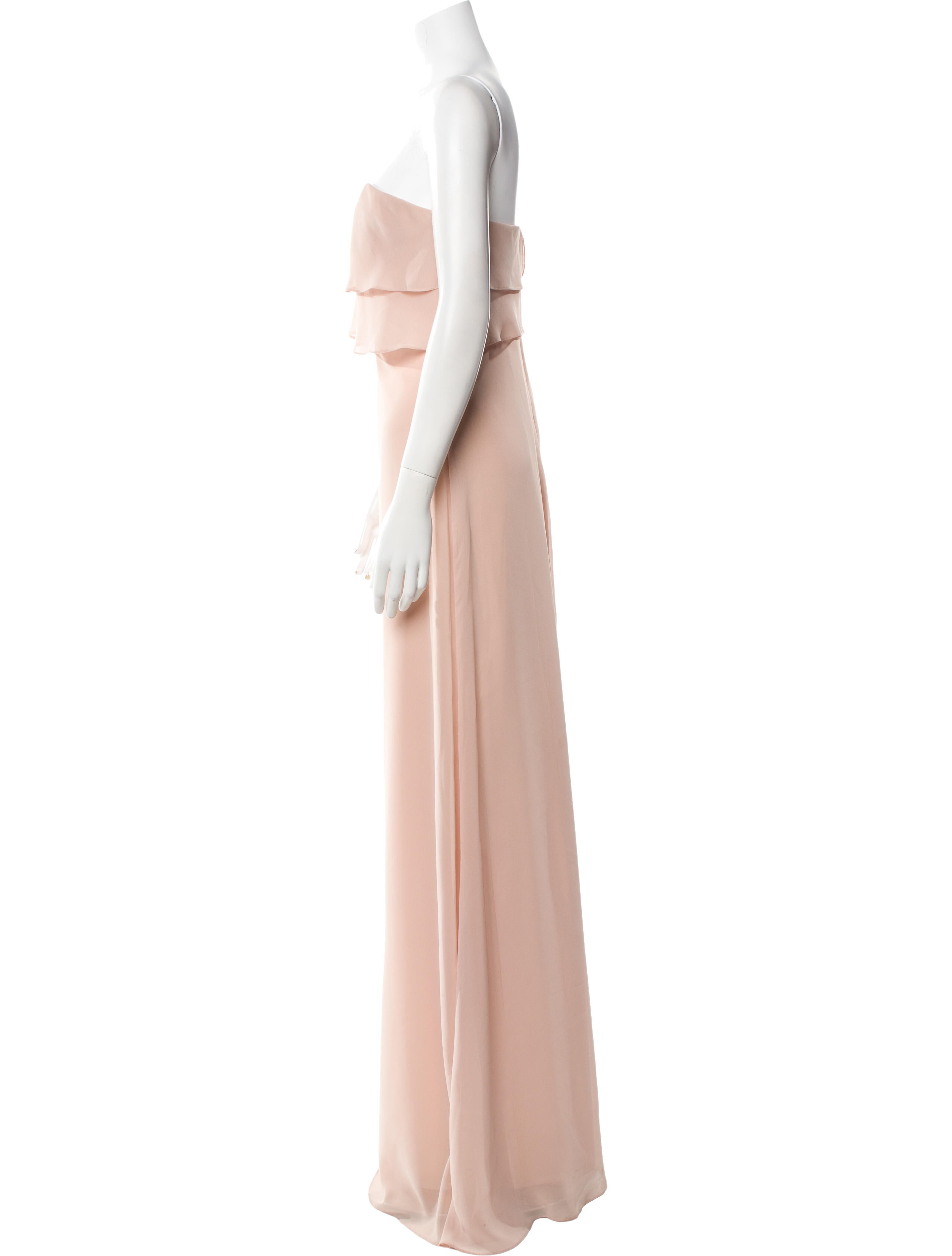 Jenny Yoo Strapless Long Dress