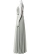 Jenny Yoo V-Neck Long Dress