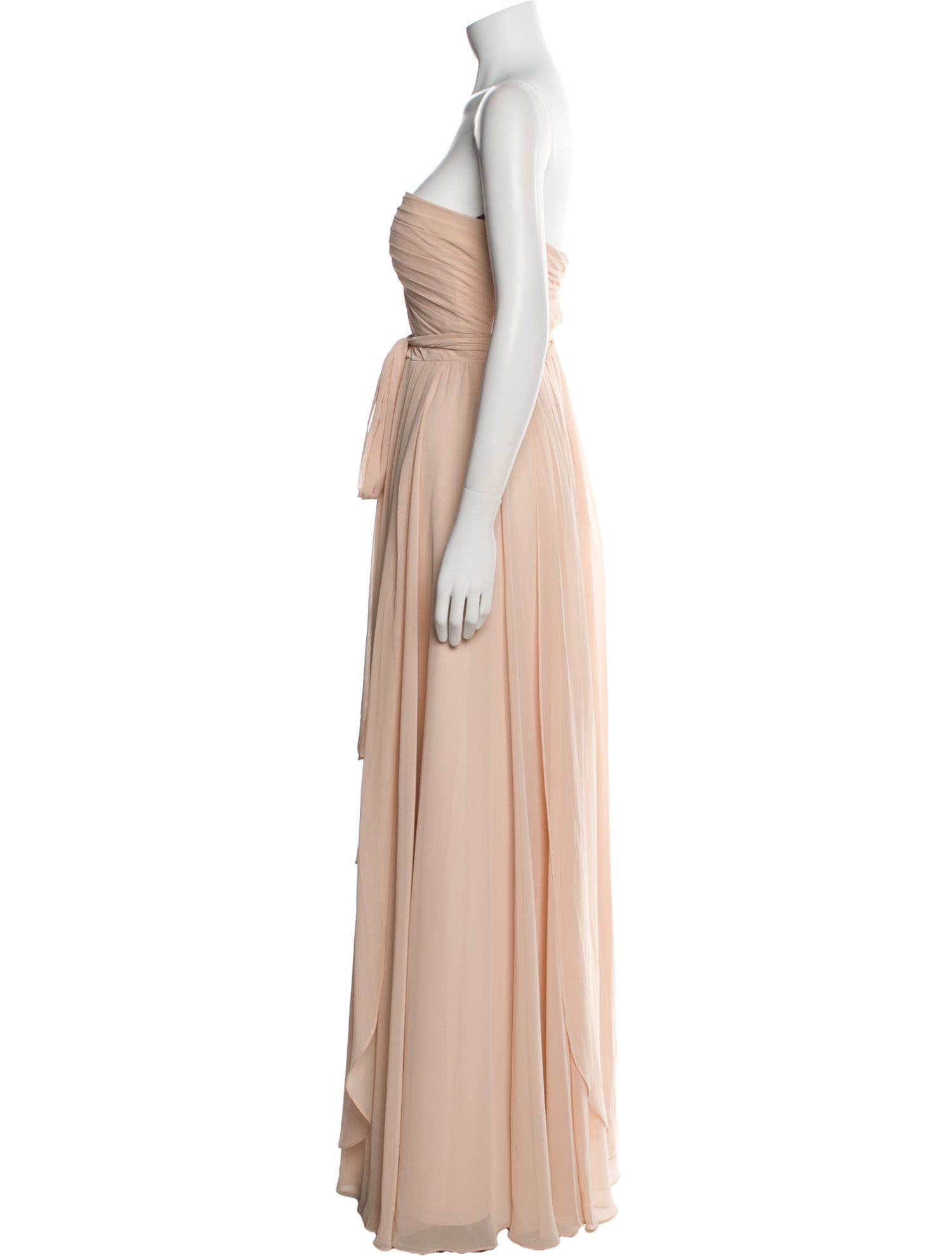Jenny Yoo Strapless Long Dress