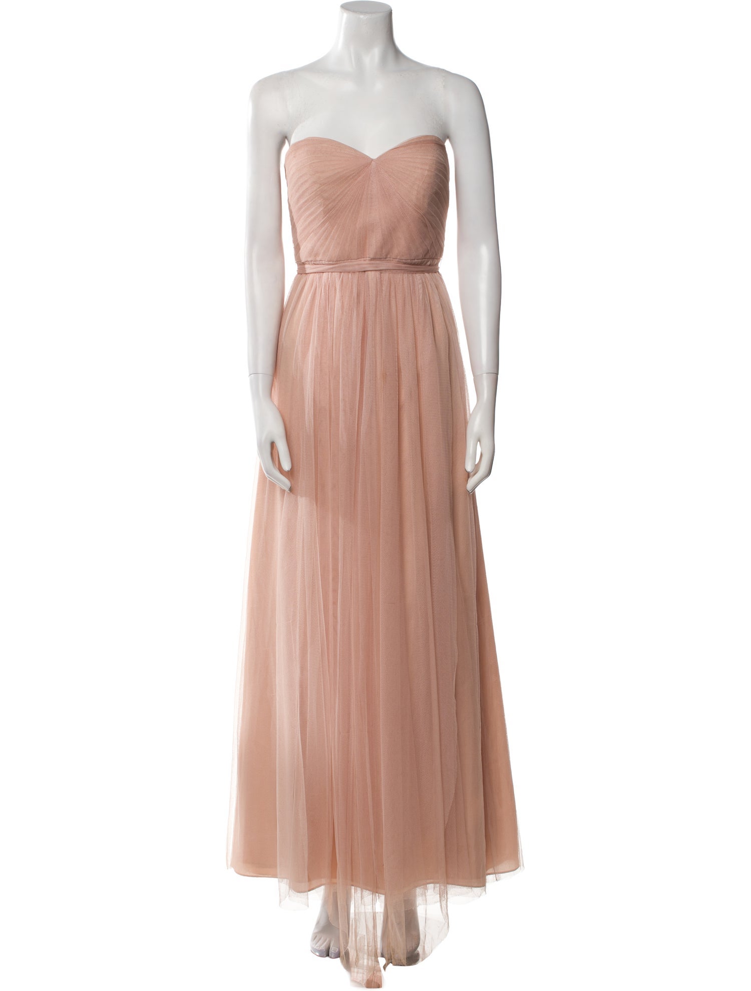 Jenny Yoo Strapless Long Dress