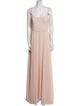 Jenny Yoo Square Neckline Long Dress