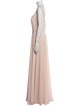 Jenny Yoo Square Neckline Long Dress