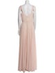 Jenny Yoo Square Neckline Long Dress