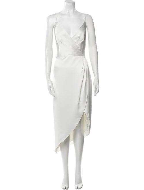 Jenny Yoo V-Neck Long Dress