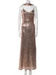 Jenny Yoo Halterneck Long Dress