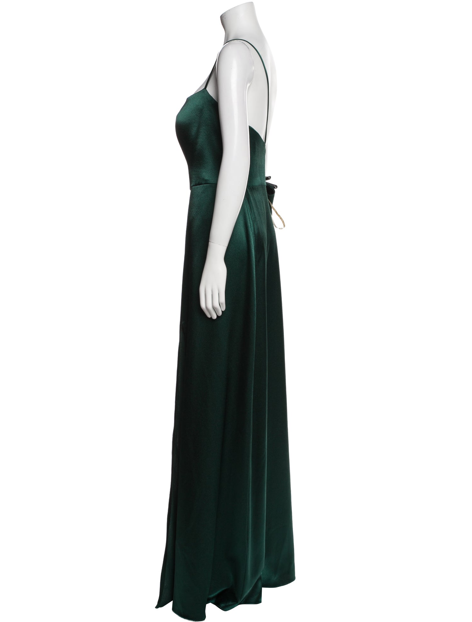 Jenny Yoo Square Neckline Long Dress w/ Tags