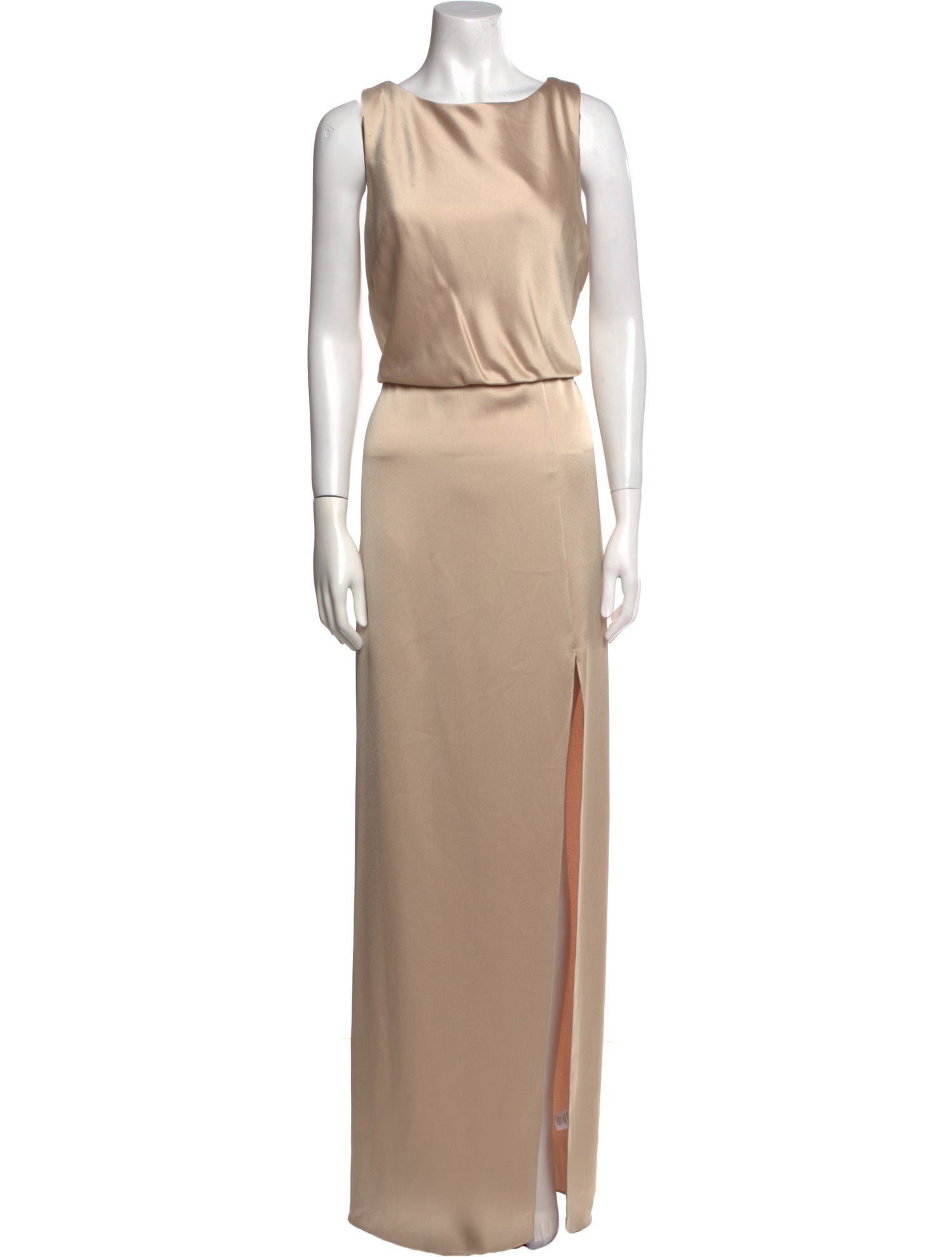 Jenny Yoo Bateau Neckline Long Dress w/ Tags