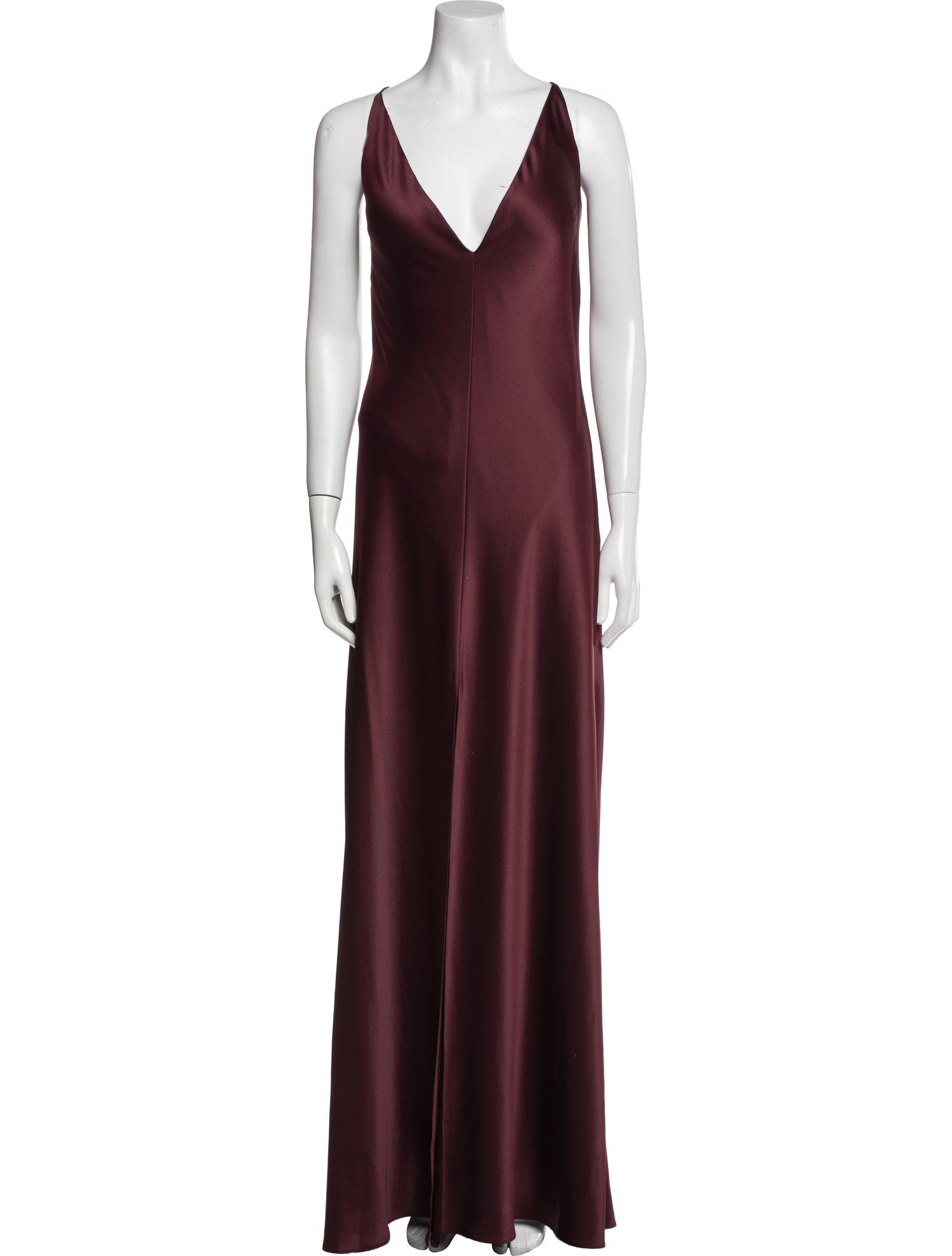 Jenny Yoo V-Neck Long Dress