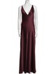Jenny Yoo V-Neck Long Dress