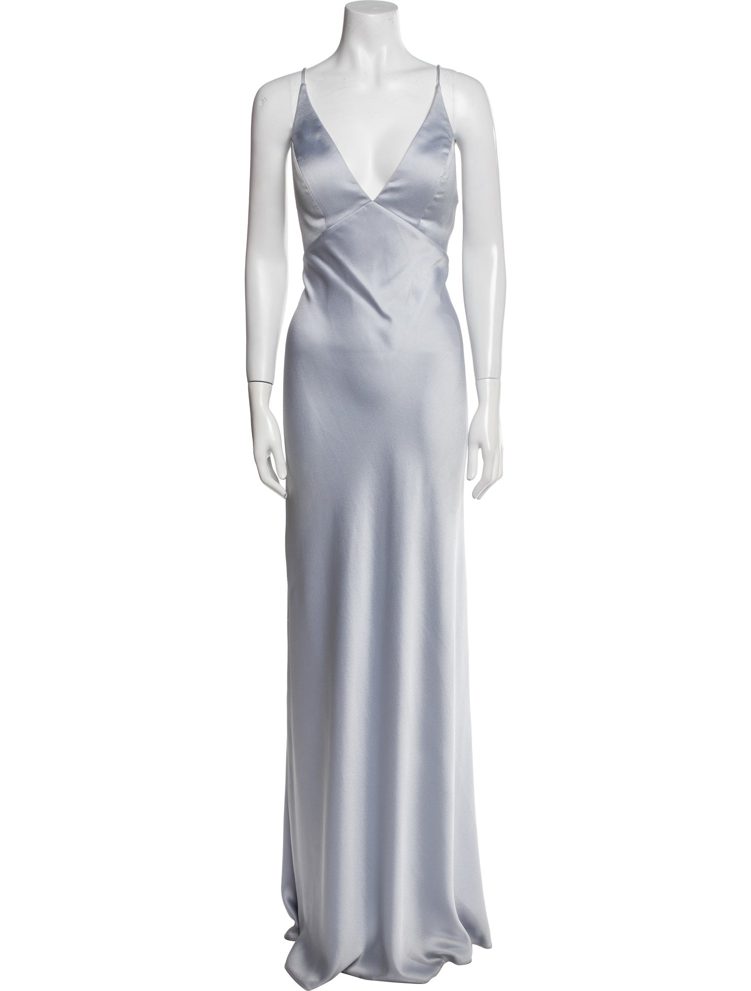 Jenny Yoo V-Neck Long Dress