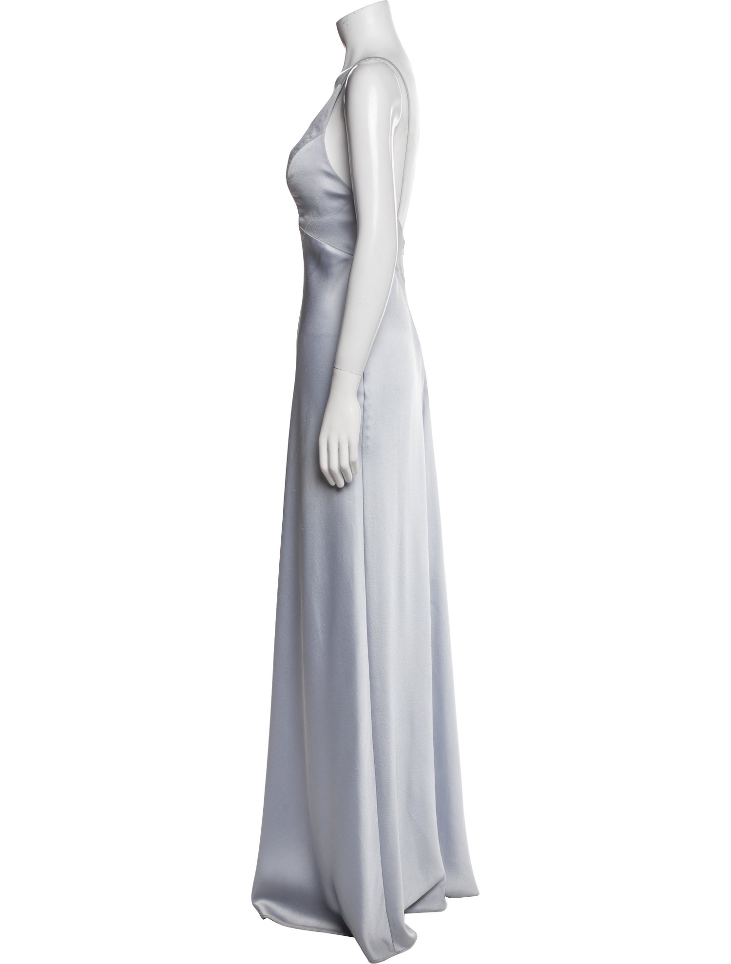 Jenny Yoo V-Neck Long Dress