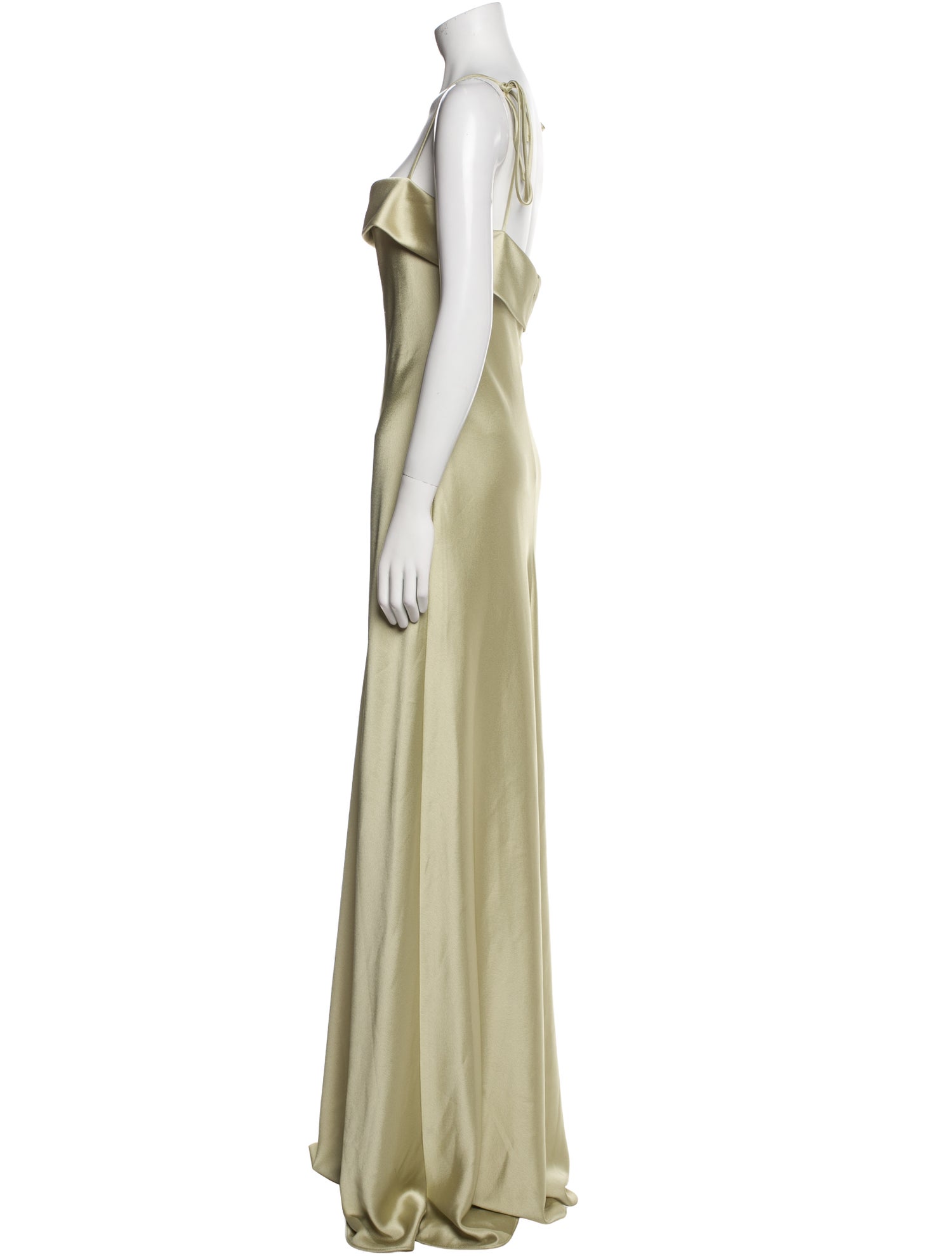 Jenny Yoo Square Neckline Long Dress w/ Tags