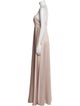 Jenny Yoo Cowl Neck Long Dress