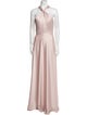 Jenny Yoo Halterneck Long Dress