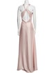 Jenny Yoo Halterneck Long Dress