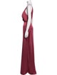 Jenny Yoo V-Neck Long Dress