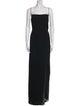 Jenny Yoo Square Neckline Long Dress