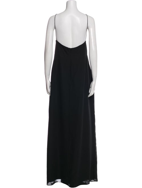 Jenny Yoo Square Neckline Long Dress
