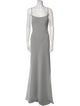 Jenny Yoo Square Neckline Long Dress